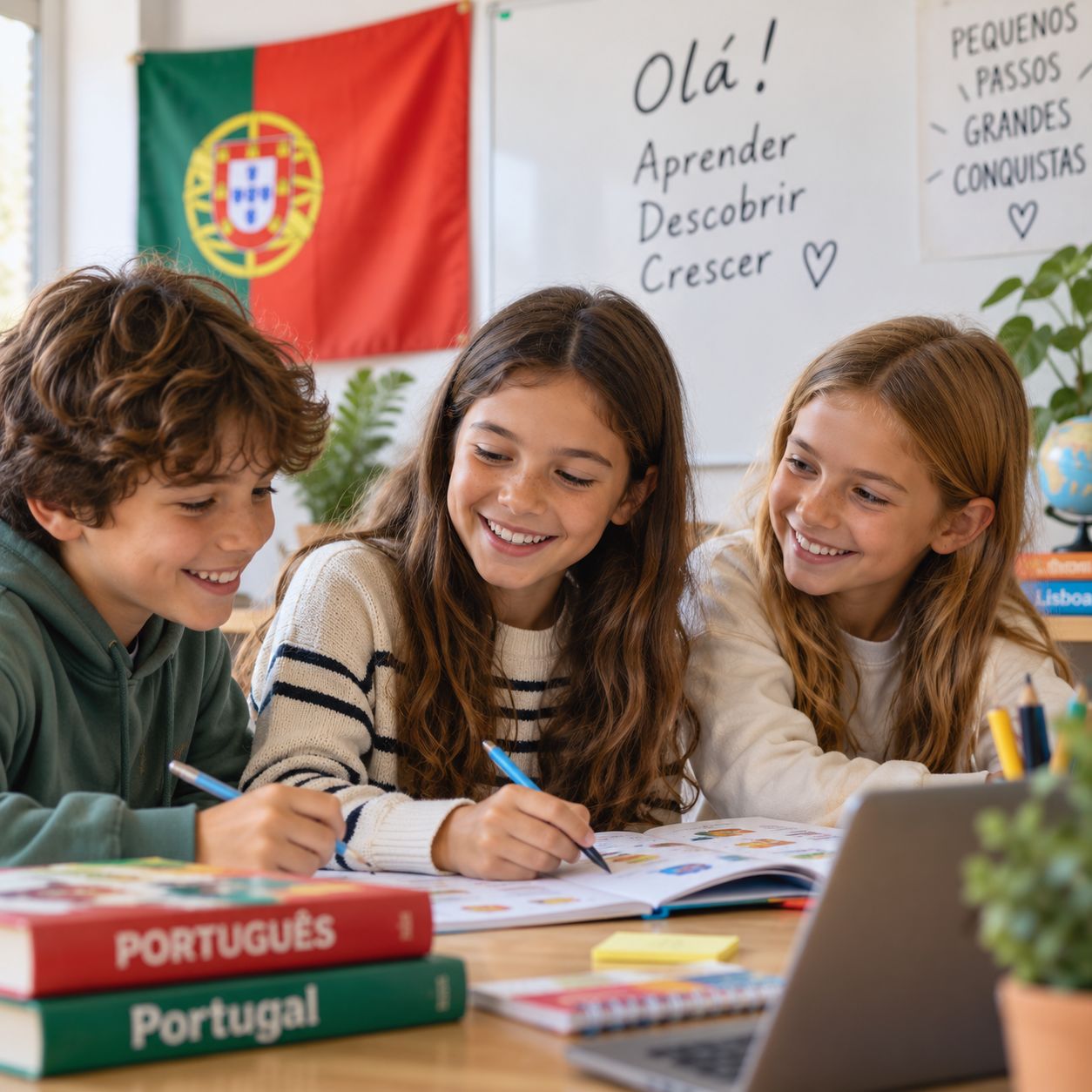 Curso de Portugués para Niños de 5 a 12 años